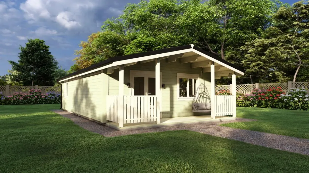 Two Bed A Log Cabin 5.9m x 11m photo 7